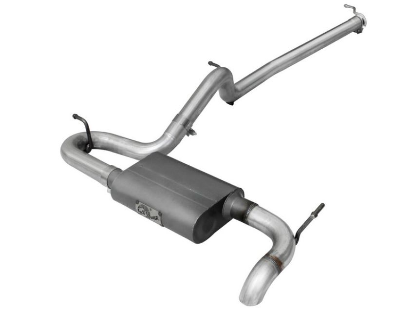 aFe Power 49-08043 Scorpion 2-1/2 IN Aluminized Steel Cat-Back Hi-Tuck Exhaust System