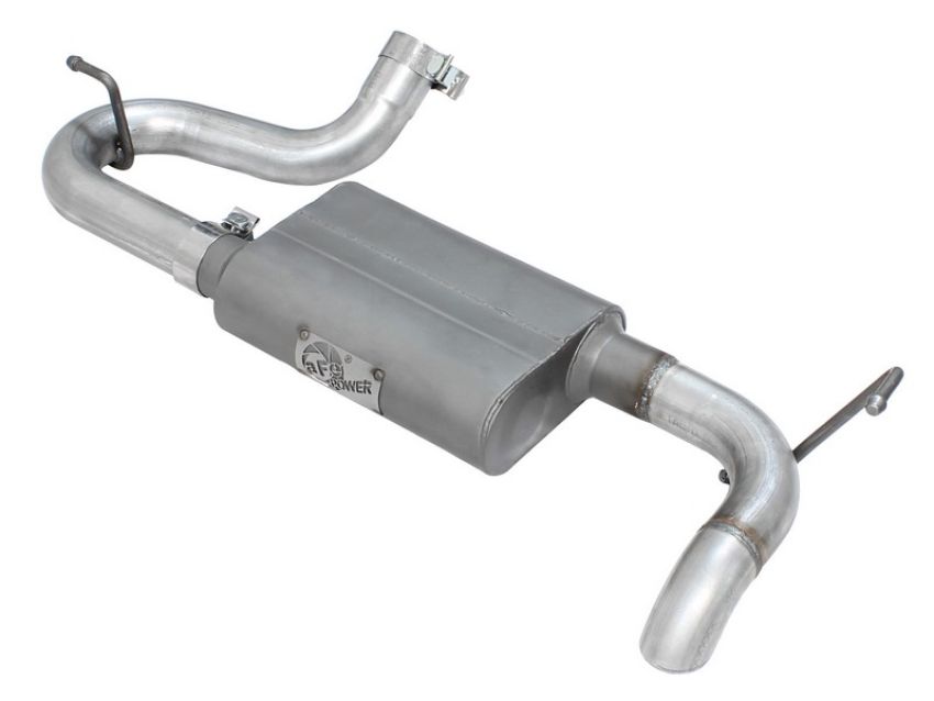 aFe Power 49-08046 Scorpion 2-1/2 IN Aluminized Steel Axle-Back Hi-Tuck Exhaust System