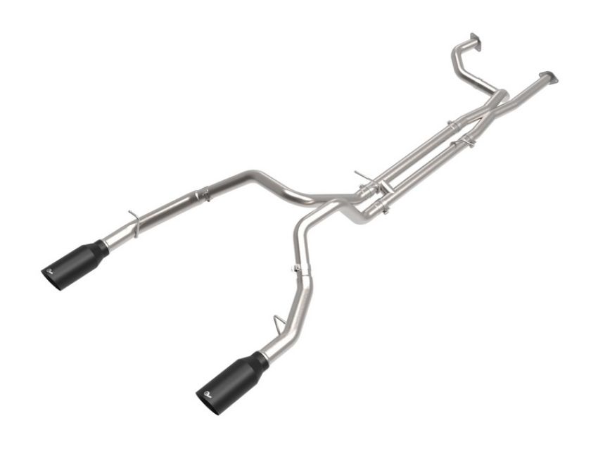 aFe Power 49-32084-B Vulcan Series 3 IN 304 Stainless Steel Cat-Back Exhaust System w/Black Tip