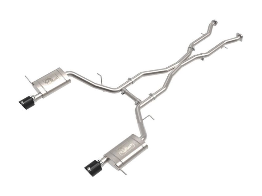 aFe Power 49-32086-B MACH Force-Xp 304 Stainless Steel Cat-Back Exhaust System w/ Black Tip