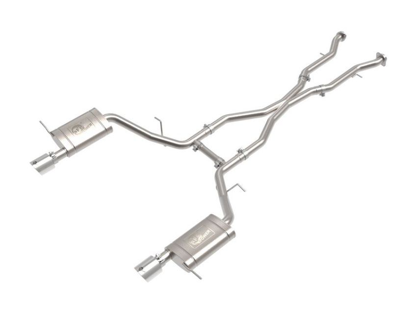 aFe Power 49-32086-P MACH Force-Xp 304 Stainless Steel Cat-Back Exhaust System w/ Polished Tip