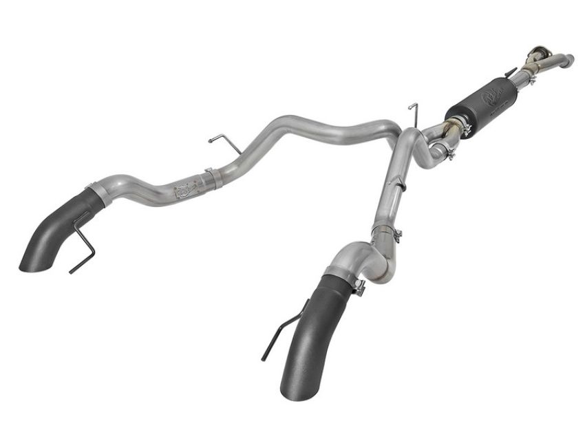 aFe Power 49-33095-B MACH Force-Xp 3 IN 304 Stainless Cat-Back Exhaust System w/ Hi-Tuck Black Tip