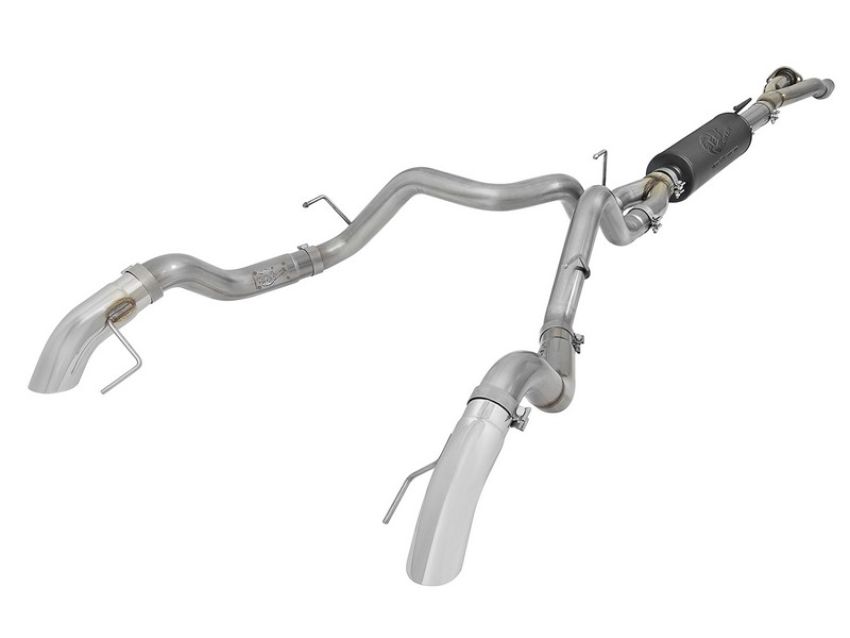 aFe Power 49-33095-P MACH Force-Xp 3 IN 304 Stainless Cat-Back Exhaust System w/ Hi-Tuck Polished Tip