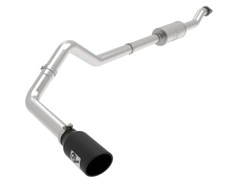 aFe Power 49-33112-B Vulcan Series 3-1/2 IN 304 Stainless Steel Cat-Back Exhaust System Black
