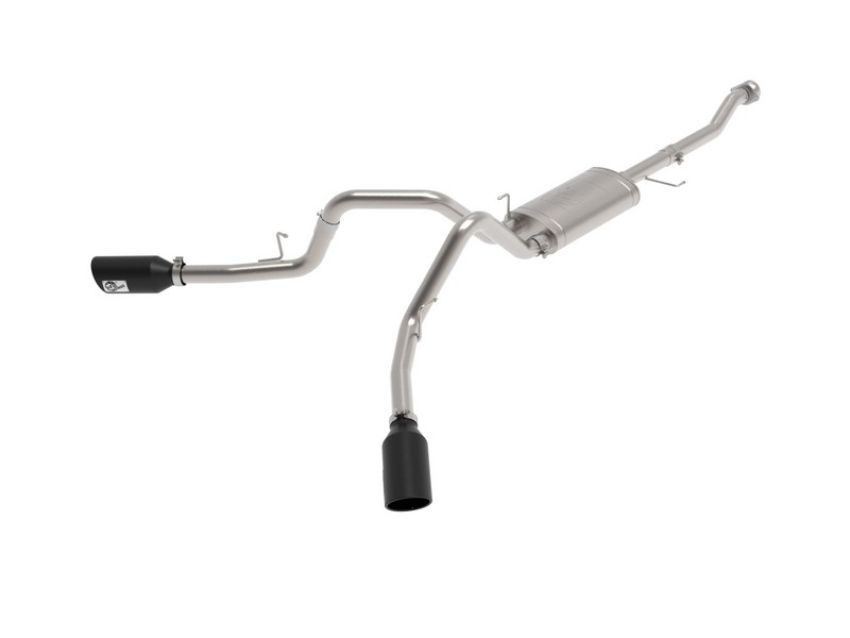 aFe Power 49-33126-B Vulcan Series 3 IN 304 Stainless Steel Cat-Back Exhaust System w/Black Tip