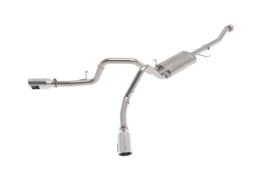 aFe Power 49-33126-P Vulcan Series 3 IN 304 Stainless Steel Cat-Back Exhaust System w/Polished Tip