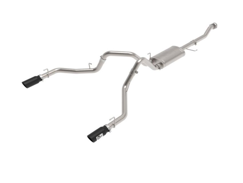 aFe Power 49-33127-B Vulcan Series 3 IN 304 Stainless Steel Cat-Back Exhaust System w/ Black Tip