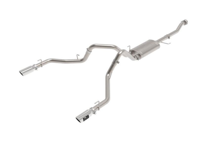 aFe Power 49-33127-P Vulcan Series 3 IN 304 Stainless Steel Cat-Back Exhaust System w/ Polished Tip