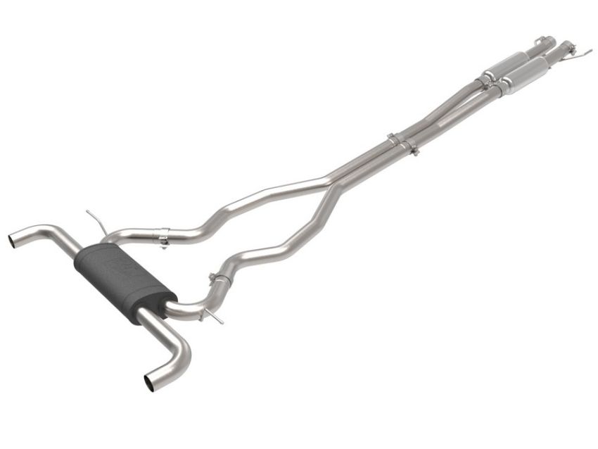 aFe Power 49-33133 Vulcan Series 2-1/2 IN 304 Stainless Steel Cat-Back Exhaust System