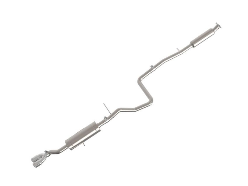 aFe Power 49-33134-P Takeda 2-1/4 IN 304 Stainless Steel Cat-Back Exhaust System w/ Polished Tip