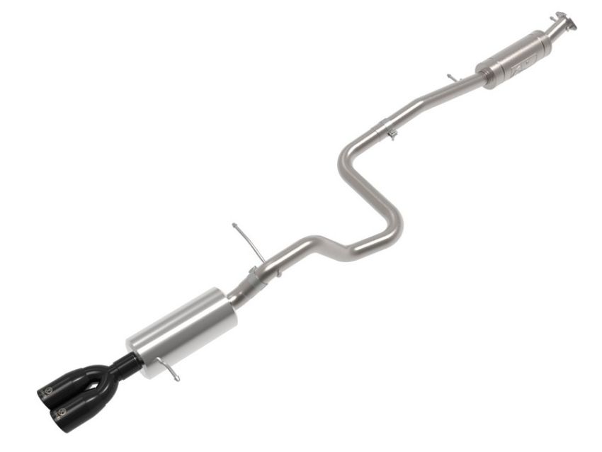 aFe Power 49-33140-B Takeda 2-1/2 IN 304 Stainless Steel Cat-Back Exhaust System w/ Black Tip