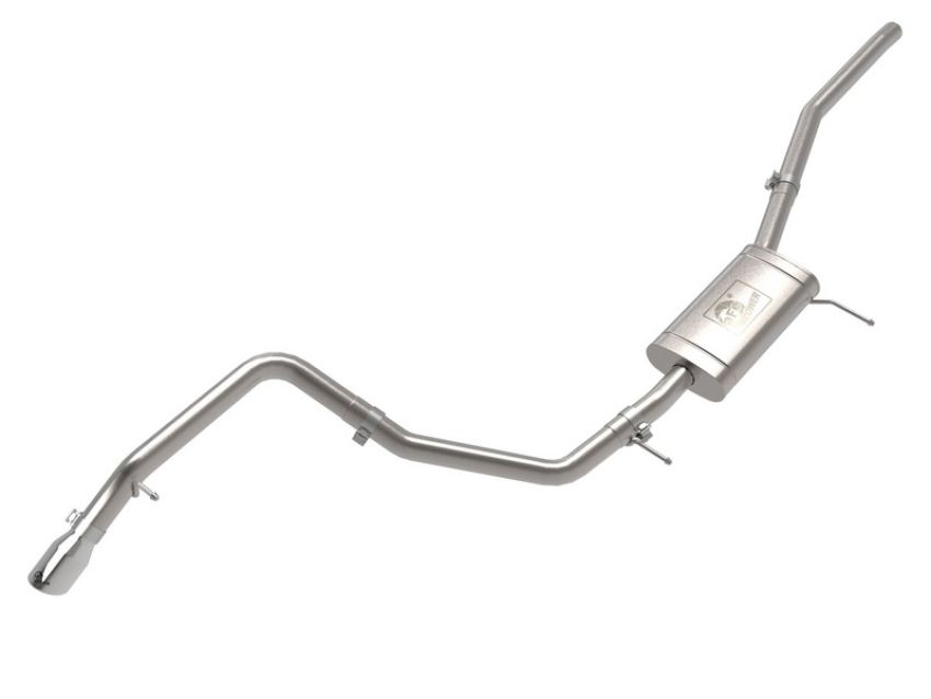 aFe Power 49-33145-P Vulcan Series 2-1/2 IN 304 Stainless Steel Cat-Back Exhaust w/ Polished Tip