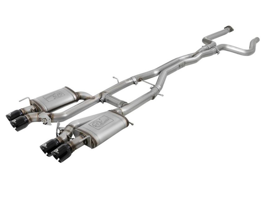 aFe Power 49-34078-B MACH Force-Xp 3 IN 304 Stainless Steel Cat-Back Exhaust System w/ Black Tip