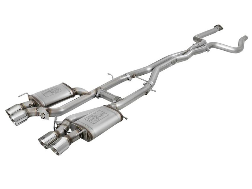 aFe Power 49-34078-P MACH Force-Xp 3 IN 304 Stainless Steel Cat-Back Exhaust System w/ Polished Tip