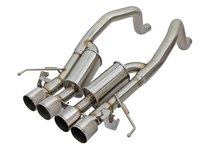 aFe Power 49-34082-P MACH Force-Xp 304 Stainless Steel Axle-Back Exhaust System w/ Polished Tips