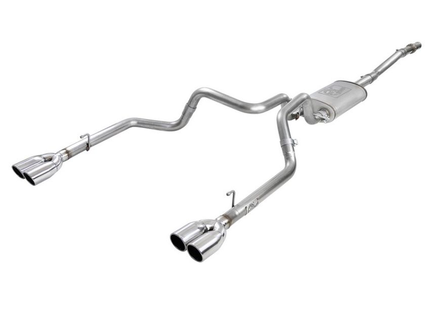 aFe Power 49-34104-P Vulcan Series 3 IN 304 Stainless Steel Cat-Back Exhaust System w/ Polished Tip