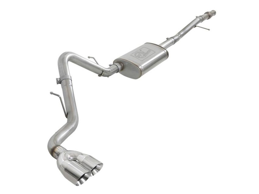 aFe Power 49-34106-P Vulcan Series 3 IN 304 Stainless Steel Cat-Back Exhaust System w/ Polished Tip