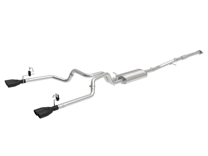 aFe Power 49-34110-B Vulcan Series 304 Stainless Cat-Back Exhaust System w/ Rear Exit Black Tip