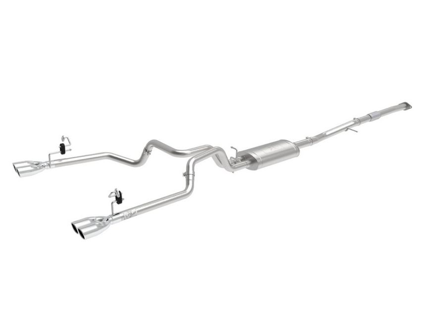 aFe Power 49-34110-P Vulcan Series 304 Stainless Cat-Back Exhaust System w/ Rear Exit Polished Tip