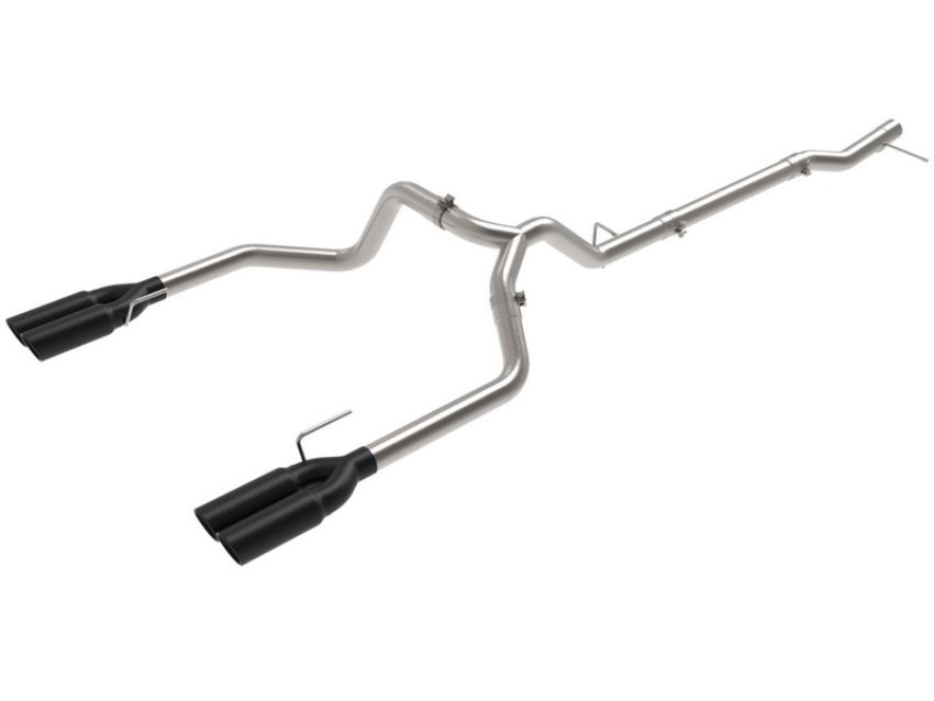 aFe Power 49-34146-B Vulcan Series 3 IN 304 Stainless Steel DPF-Back Exhaust System w/Black Tip