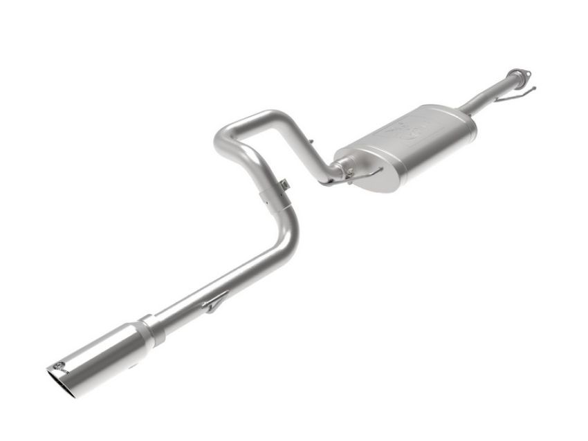 aFe Power 49-36040-1P MACH Force-Xp 2-1/2 IN 304 Stainless Steel Cat-Back Exhaust System w/ Polish Tip