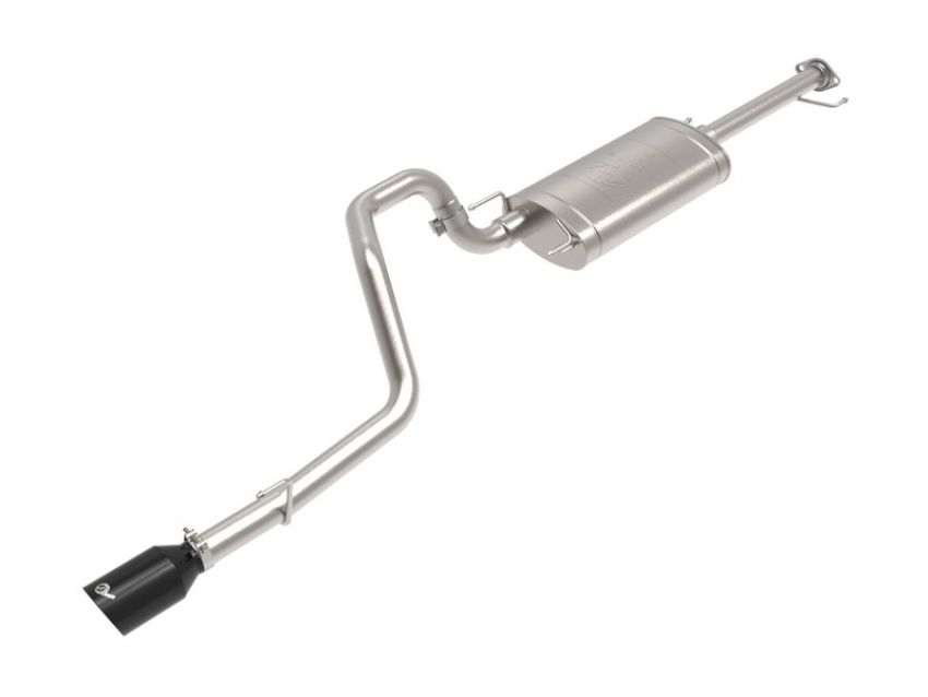 aFe Power 49-36048-B Vulcan Series 2-1/2 IN 304 Stainless Steel Cat-Back Exhaust System w/Black Tip