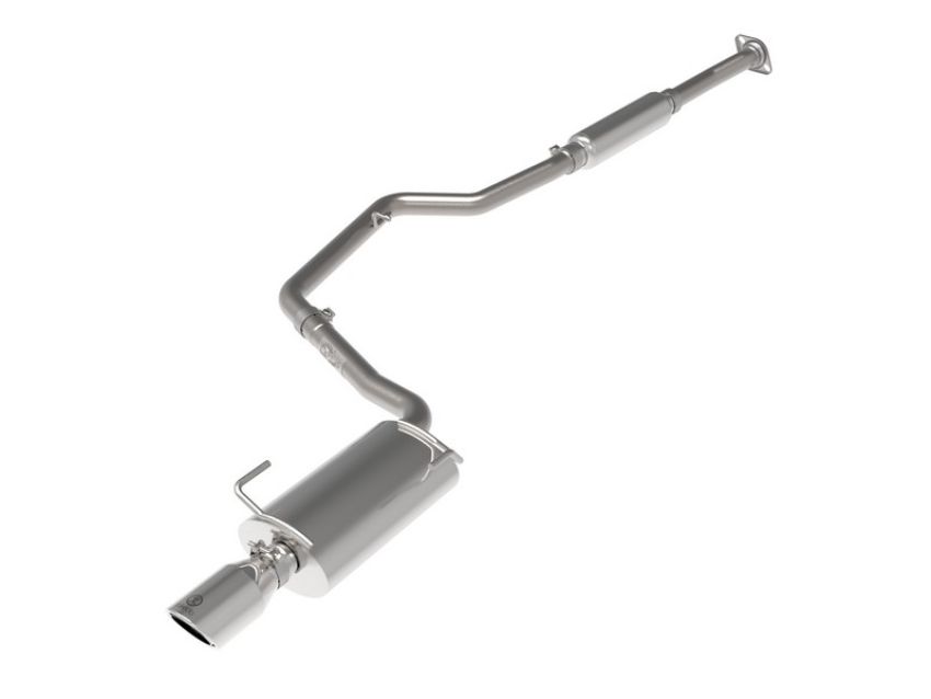 aFe Power 49-36052-P Takeda 2-1/4 IN 304 Stainless Steel Cat-Back Exhaust System w/Polished Tip
