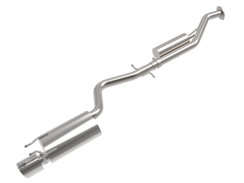 aFe Power 49-36058-P Takeda 2-1/2 IN 304 Stainless Steel Cat-Back Exhaust System w/Polish Tip