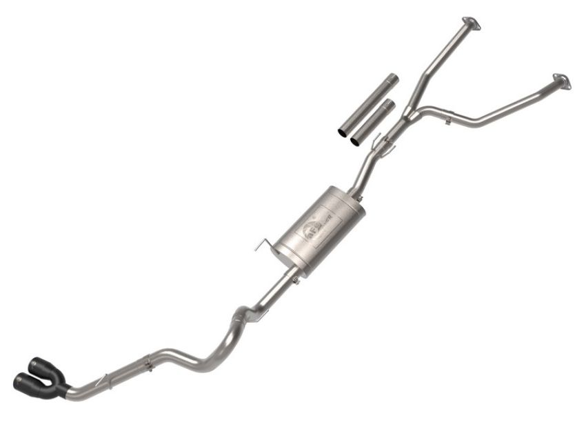 aFe Power 49-36061-B Vulcan Series 2-1/2 IN to 3 IN Stainless Steel Cat-Back Exhaust System Black