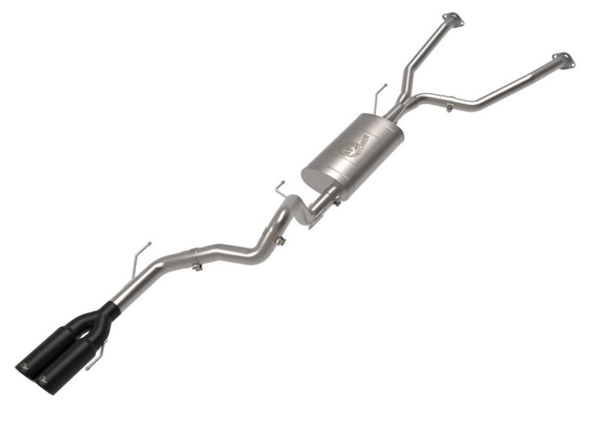 aFe Power 49-36068-B Vulcan Series 2-1/2 IN to 3 IN Stainless Steel Cat-Back Exhaust w/Black Tip
