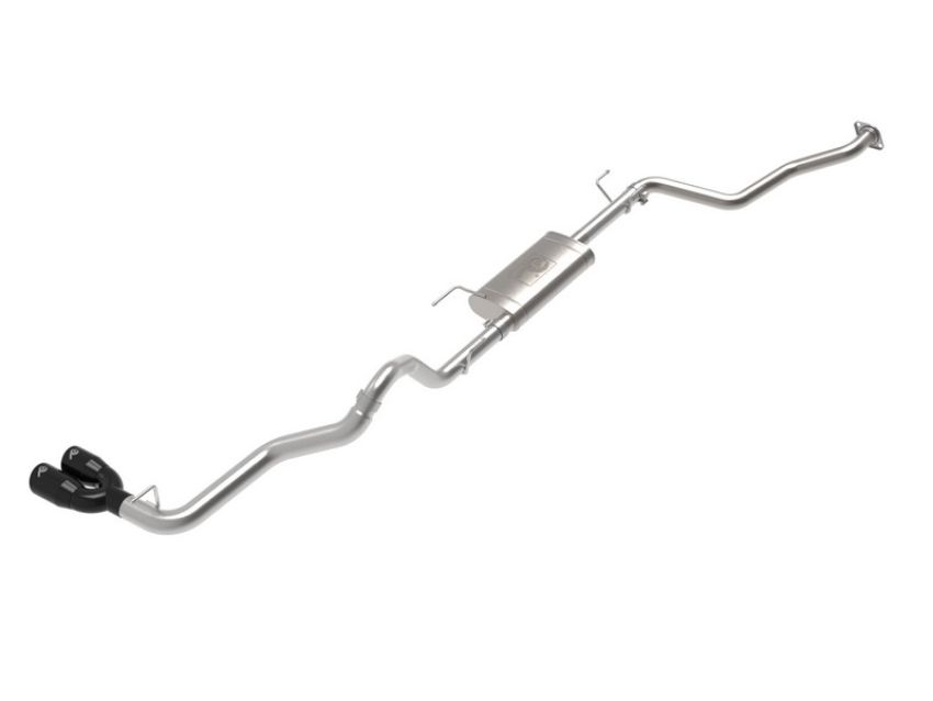 aFe Power 49-36074-B Vulcan Series 2-1/2 IN to 3 IN Stainless Steel Cat-Back Exhaust w/Black Tip