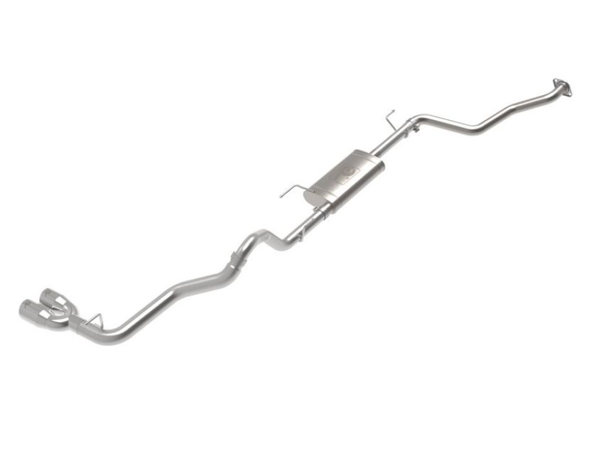 aFe Power 49-36074-P Vulcan Series 2-1/2 IN to 3 IN Stainless Steel Cat-Back Exhaust w/Polished Tip