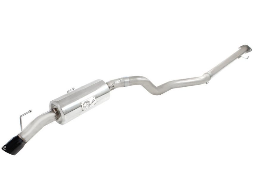 aFe Power 49-36109-B Takeda 2-1/2in 304 Stainless Steel Cat-Back Exhaust System w/Black Tip