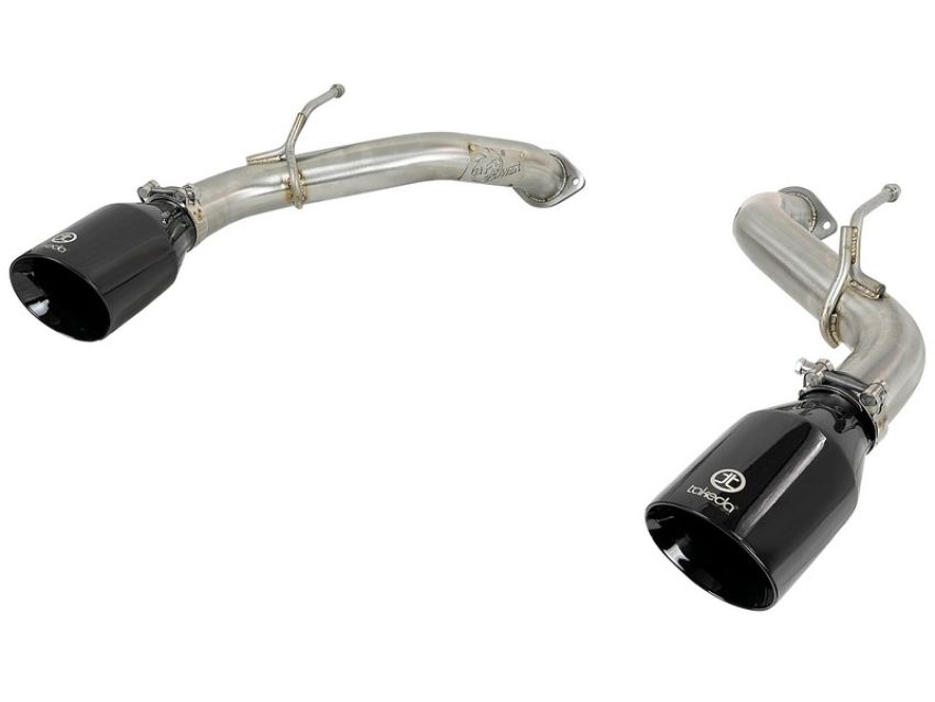 aFe Power 49-36133NM-B Takeda 2-1/2 IN 304 Stainless Steel Axle-Back Exhaust System w/ Black Tip
