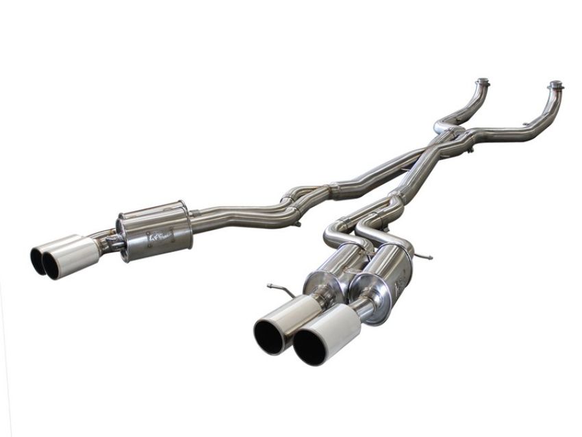 aFe Power 49-36317-P MACH Force-Xp 3 IN 304 Stainless Steel Cat-Back Exhaust System w/Polished Tip