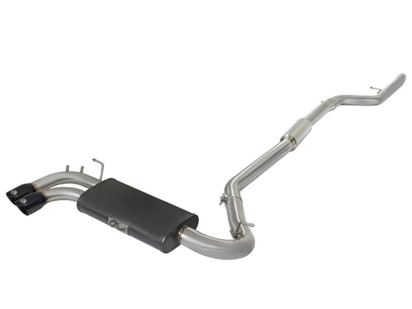 aFe Power 49-36329-B MACH Force-Xp 3 IN to 2-1/4 IN Stainless Steel Cat-Back Exhaust w/ Black Tip