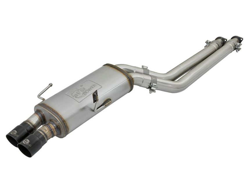 aFe Power 49-36332-B MACH Force-Xp Stainless Steel Cat-Back Exhaust System w/ Black Tip