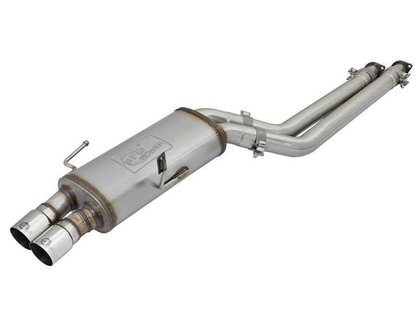 aFe Power 49-36332-P MACH Force-Xp Stainless Steel Cat-Back Exhaust System w/ Polished Tip