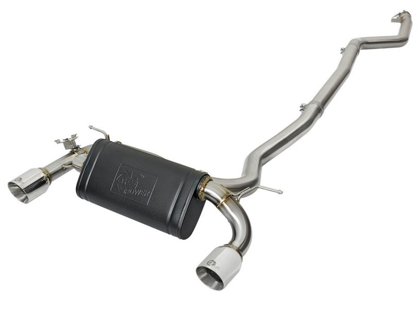 aFe Power 49-36334-P MACH Force-Xp Stainless Steel Cat-Back Exhaust System w/Polished Tips
