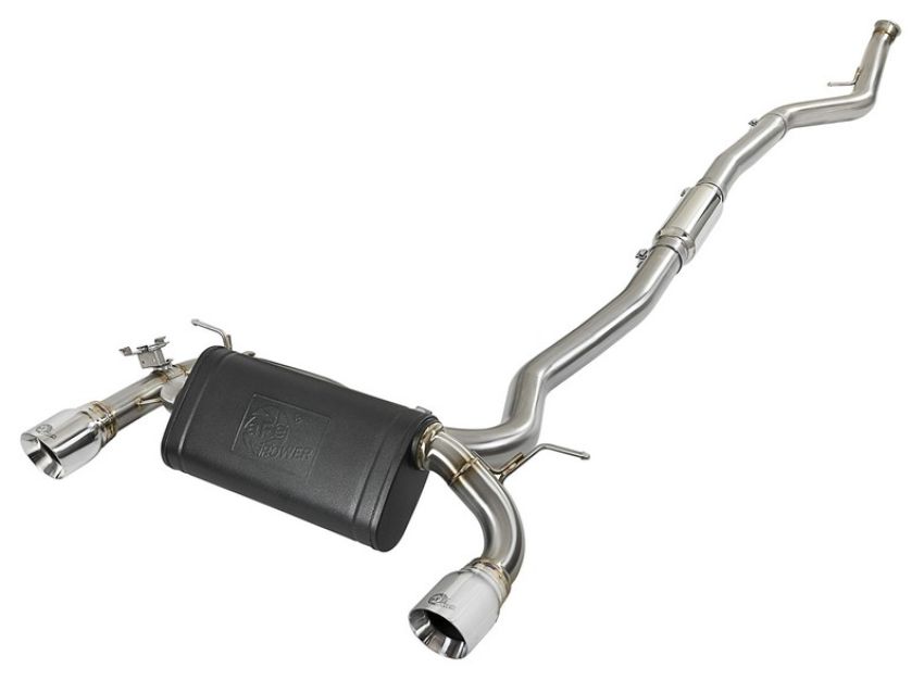 aFe Power 49-36340-P MACH Force-Xp 304 Stainless Steel Cat-Back Exhaust System w/Polished Tips