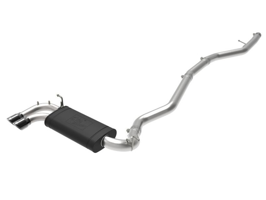 aFe Power 49-36345-B MACH Force-XP 2-1/2 IN 304 Stainless Steel Cat-Back Exhaust System w/ Black Tips