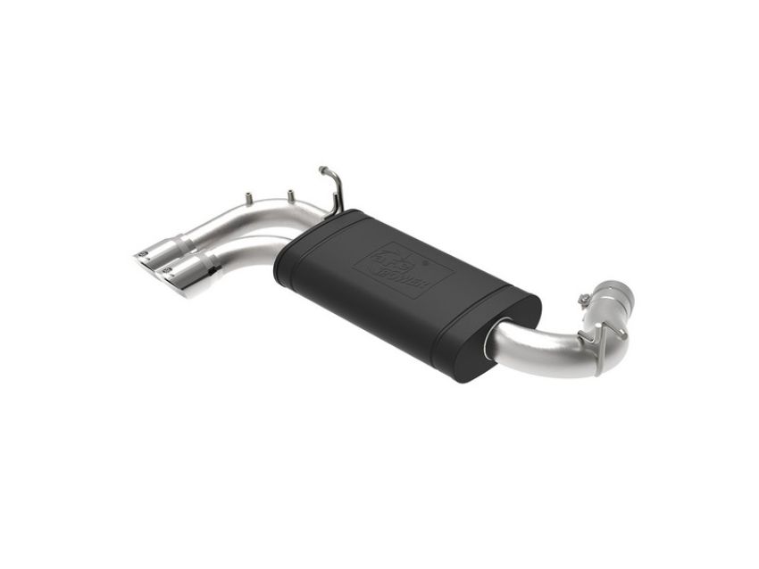 aFe Power 49-36346-P MACH Force-XP 2-1/2 IN 304 Stainless Steel Axle-Back Exhaust w/ Polished Tips
