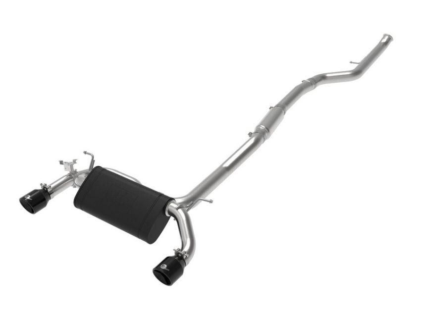 aFe Power 49-36347-B MACH Force-XP 3 IN to 2-1/2 IN 304 Stainless Steel Cat-Back Exhaust Black