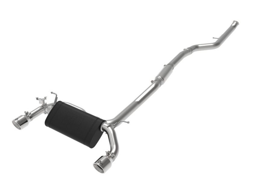 aFe Power 49-36347-P MACH Force-XP 3 IN to 2-1/2 IN 304 Stainless Steel Cat-Back Exhaust Polished