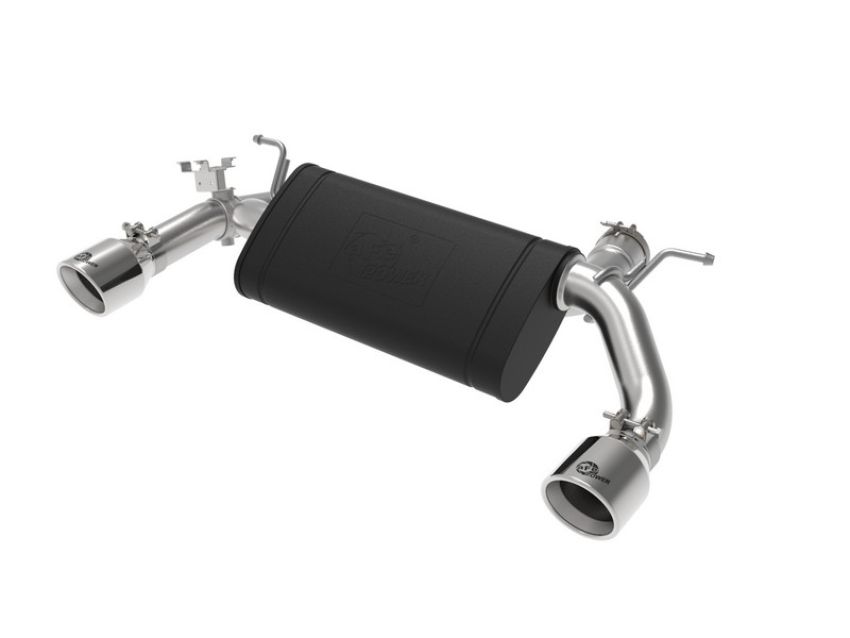 aFe Power 49-36348-P MACH Force-XP 3 IN to 2-1/2 IN 304 Stainless Steel Axle-Back Exhaust Polished