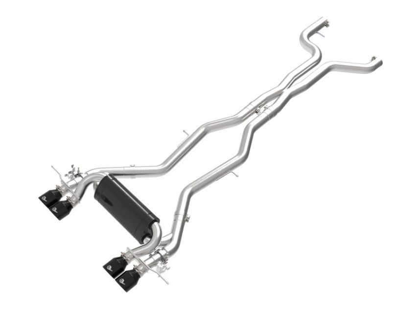 aFe Power 49-36353-B MACH Force-Xp 3 IN to 2-1/2 IN Stainless Steel Cat-Back Exhaust System Black