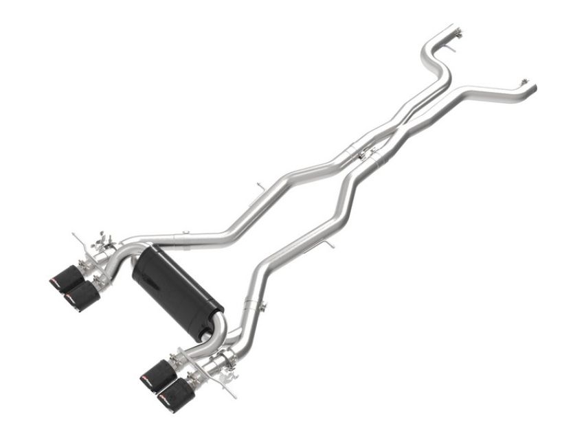 aFe Power 49-36353-C MACH Force-Xp 3 IN to 2-1/2 IN Stainless Steel Cat-Back Exhaust System Carbon
