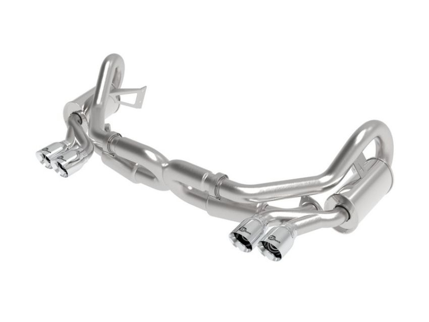 aFe Power 49-36406-1P MACH Force-Xp 2-1/2 IN 304 Stainless Steel Cat-Back Exhaust w/Polished Tips