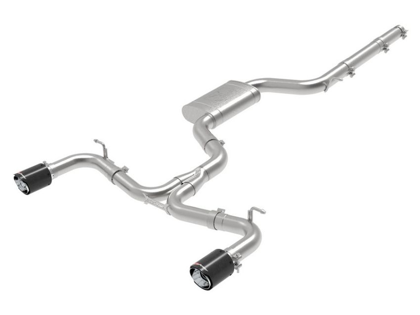 aFe Power 49-36418-C MACH Force-Xp 3 IN to 2-1/2 IN Stainless Steel Cat-Back Exhaust System Carbon