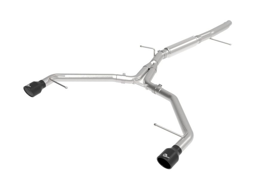 aFe Power 49-36419-B MACH Force-Xp 3 IN to 2-1/2 IN Stainless Steel Axle-Back Exhaust System Black